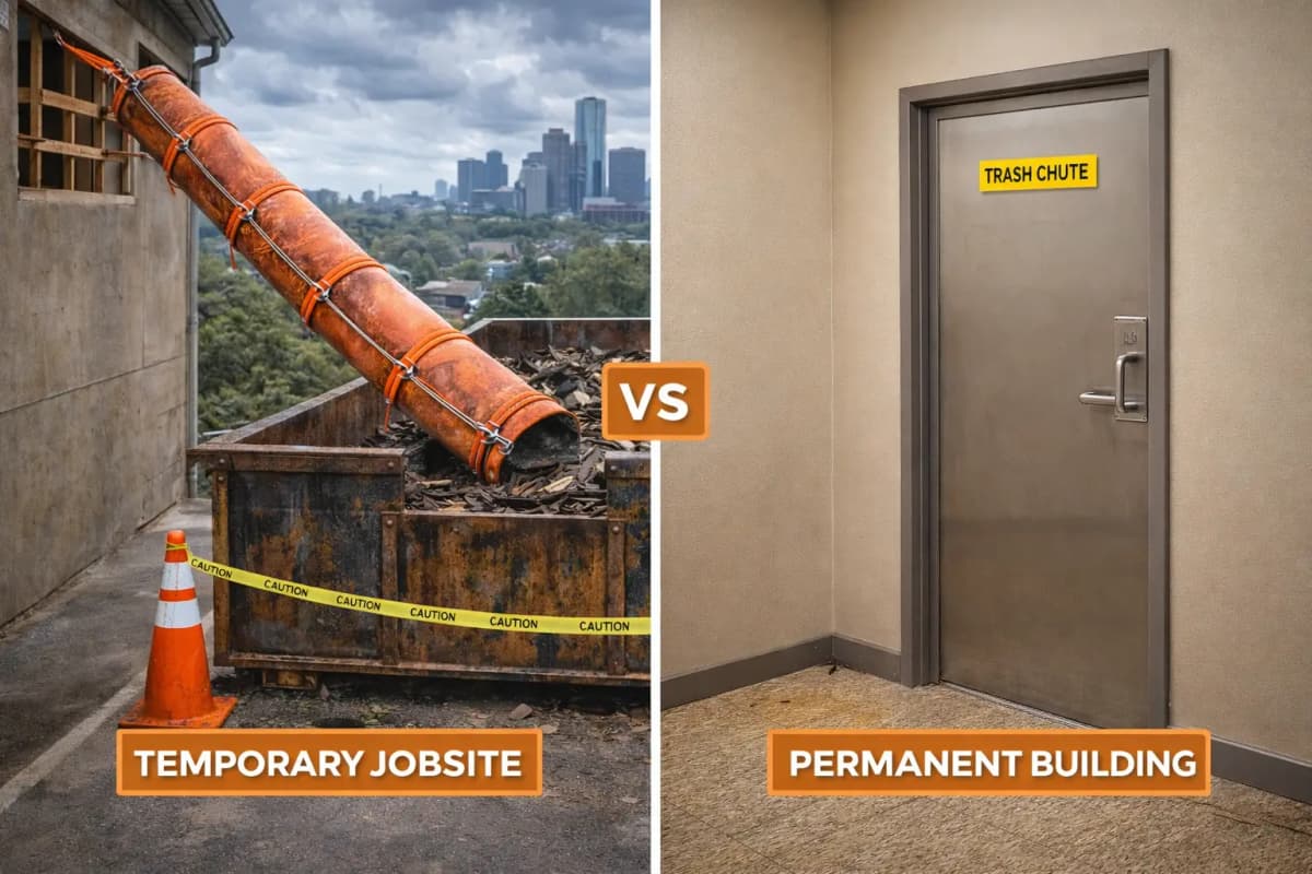 modular trash chute kit hidden costs first-time buyers
